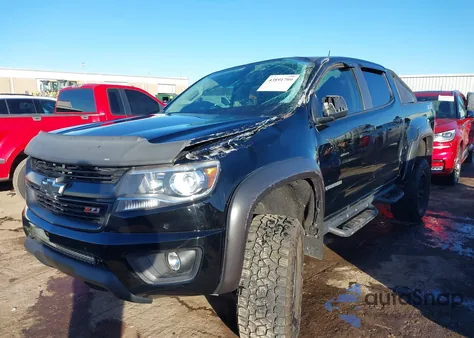 2018 Chevrolet Colorado Z71 from USA, damaged, VIN 1GCGTDEN5J1192013